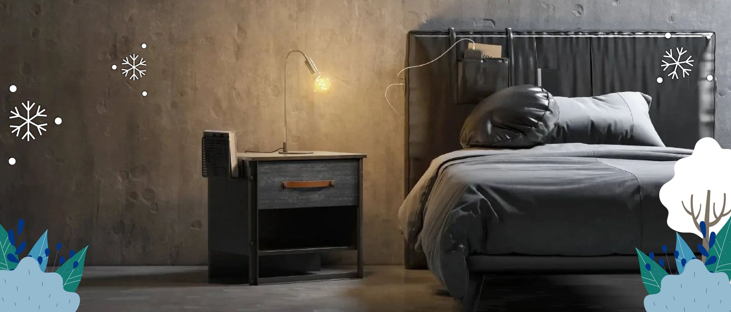 Dark Metal Room