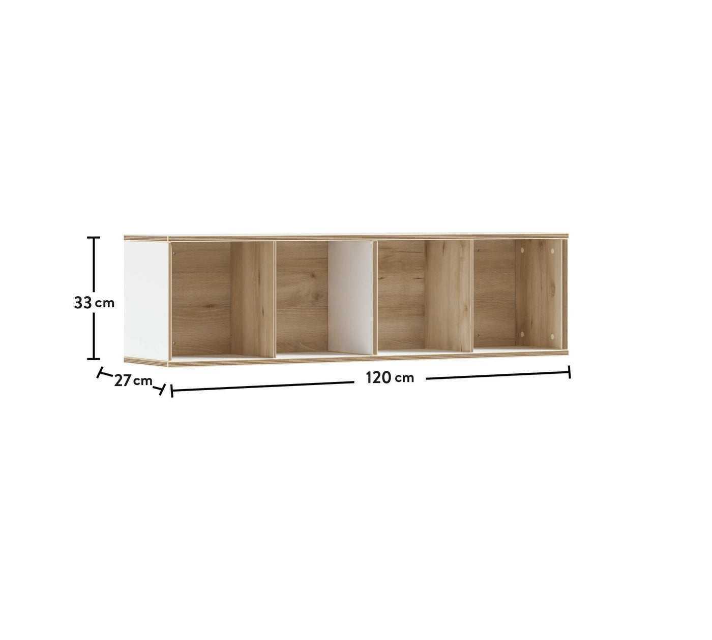 MODERA SHELF+ BOX UNIT رف جداري مع رف صندوق