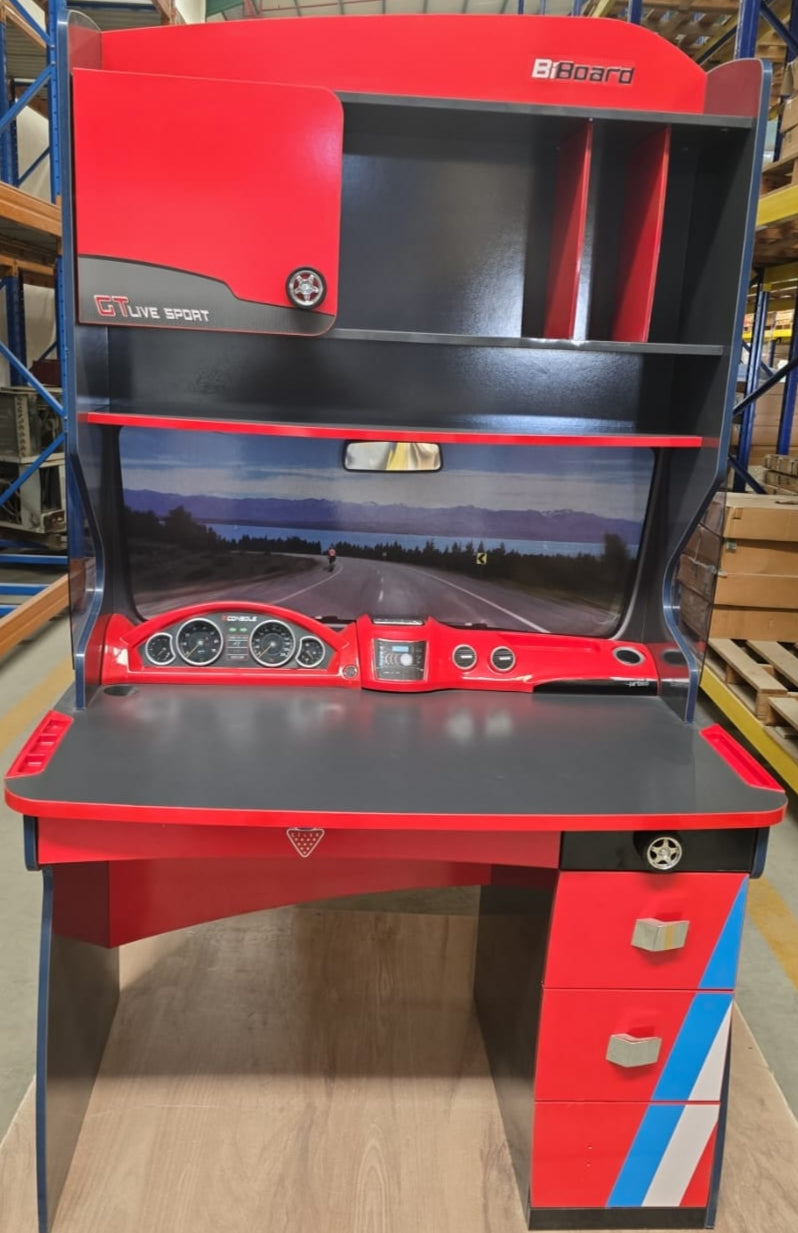 طاوله دراسيه + رف CHAMPION DESK WITH UNIT