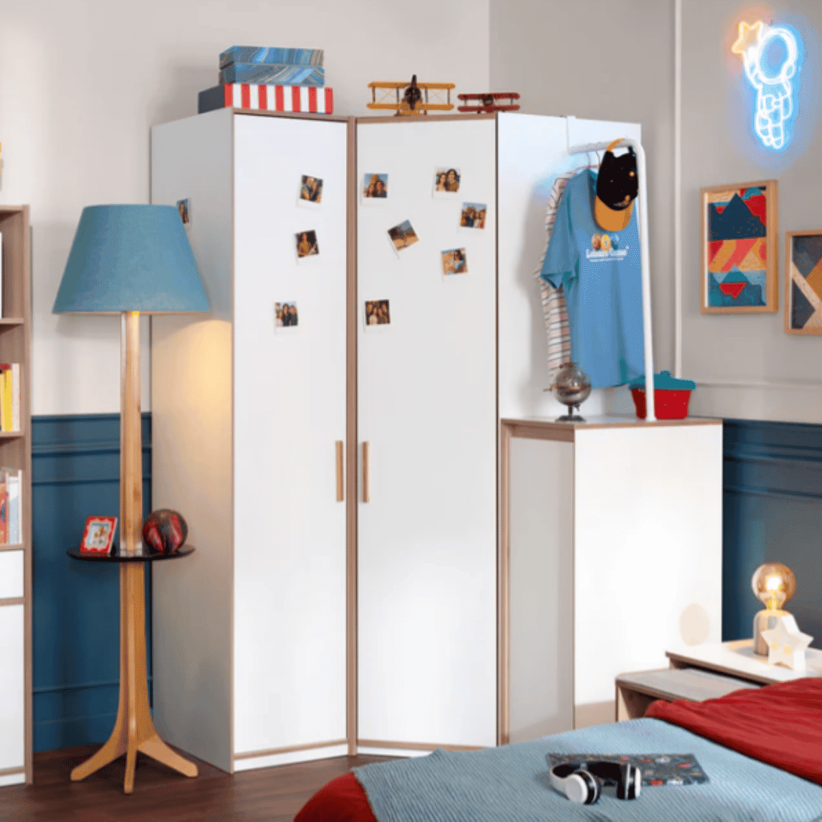 دولاب كورنر MODERA CORNER WARDROBE - Cilek KSAدولاب كورنر MODERA CORNER WARDROBE