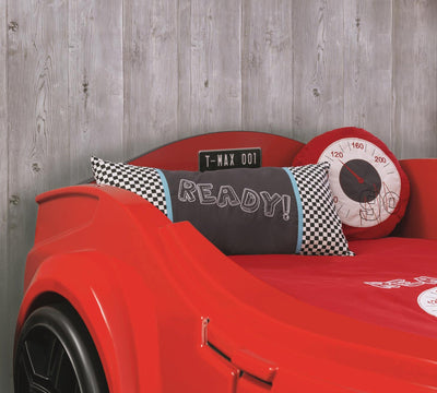 TURBO MAX car bed, red