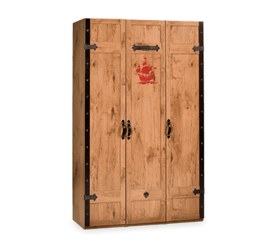 PIRATE 3-door wardrobe