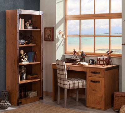 PIRATE study table with shelving unit