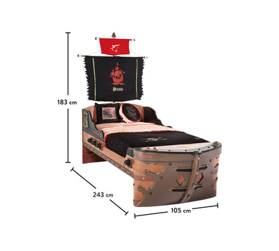 PIRATE Pirate ship bed