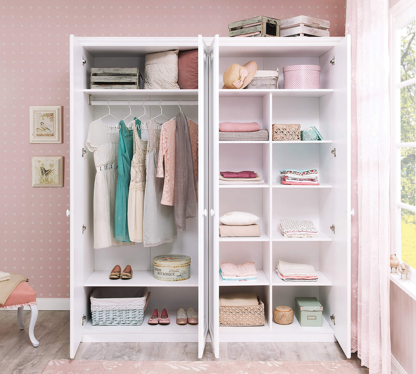 ROMANTICA 4-door wardrobe