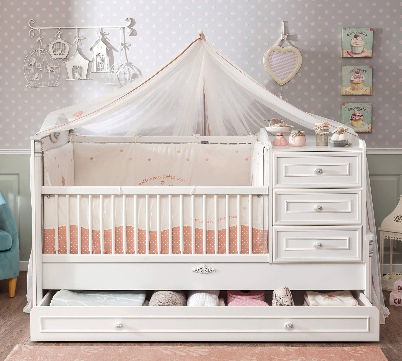 ROMANTIC Expandable cot