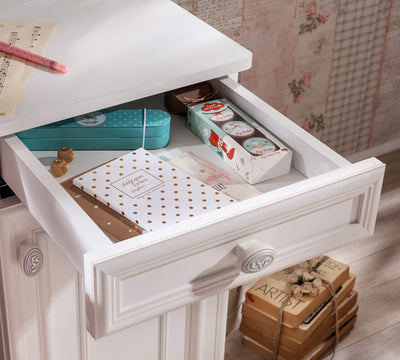 ROMANTICA Study table with shelves