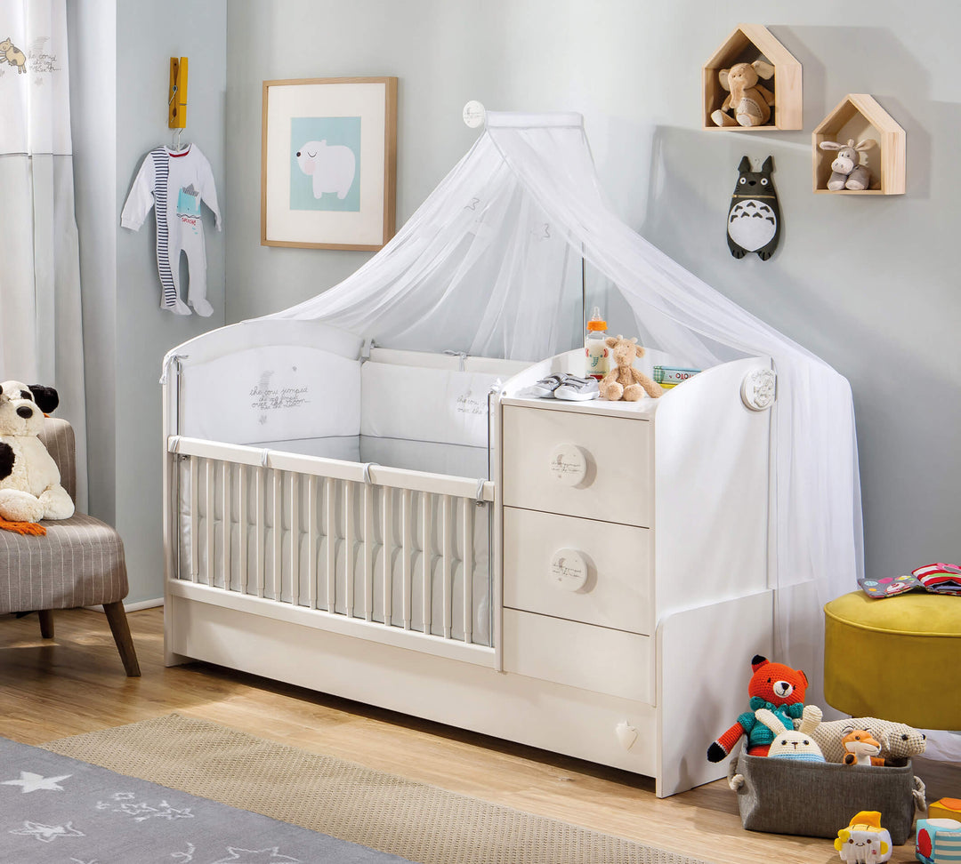 BABY COTTON BED Expandable baby bed Cilek KSA