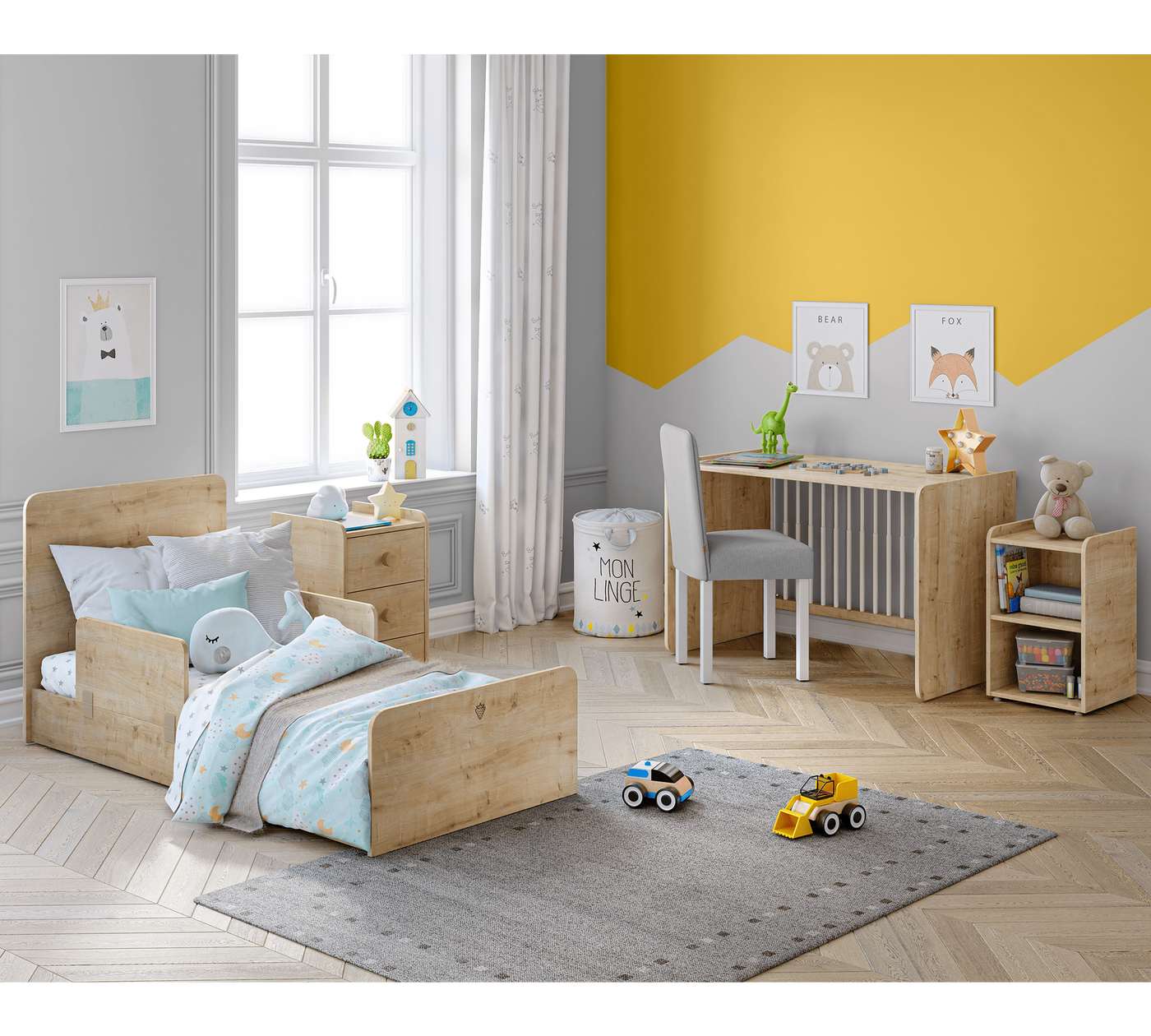 MOCHA BABY Zoomable rocking crib Cilek KSA