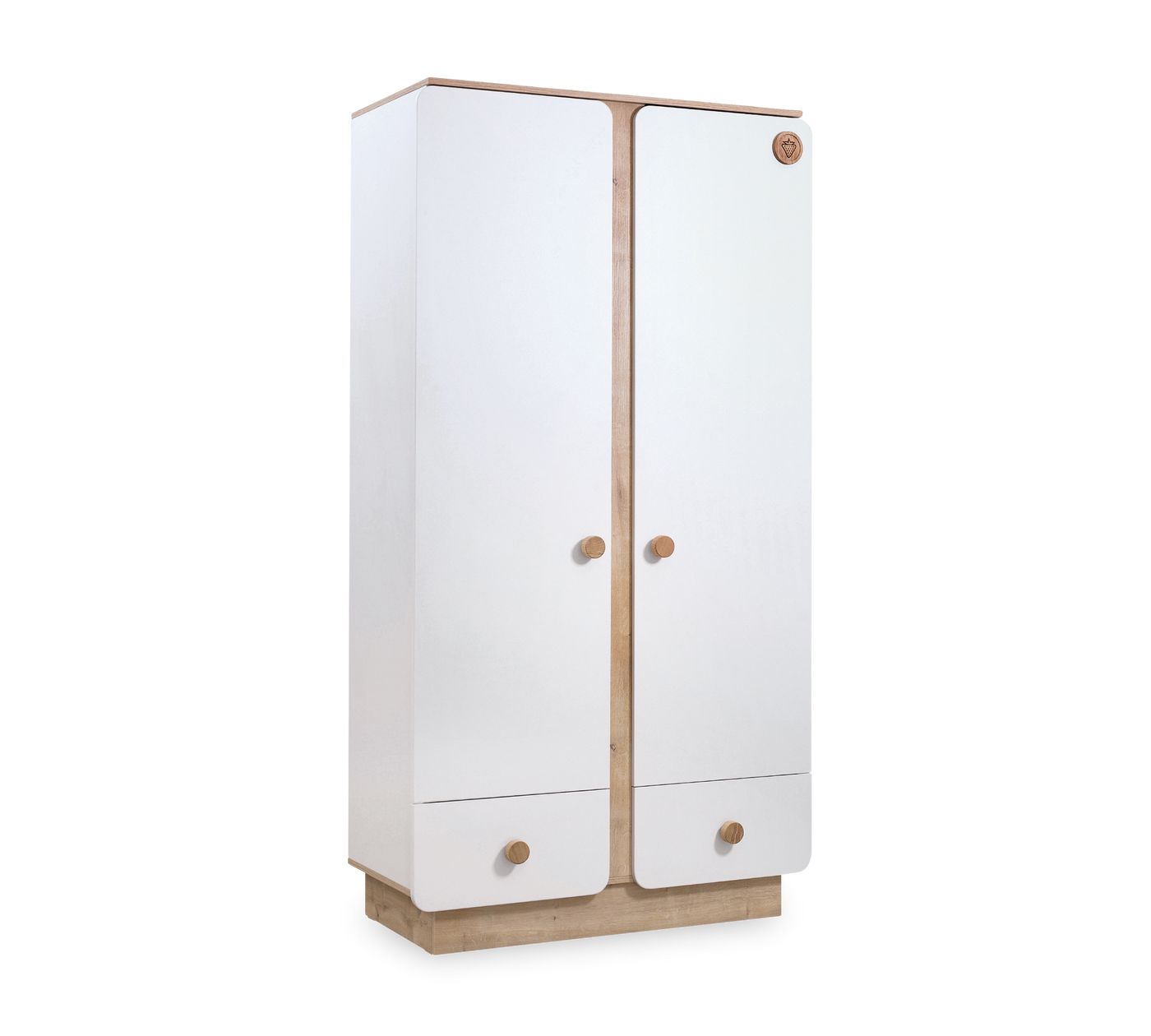 NATURA BABY 2-door wardrobe