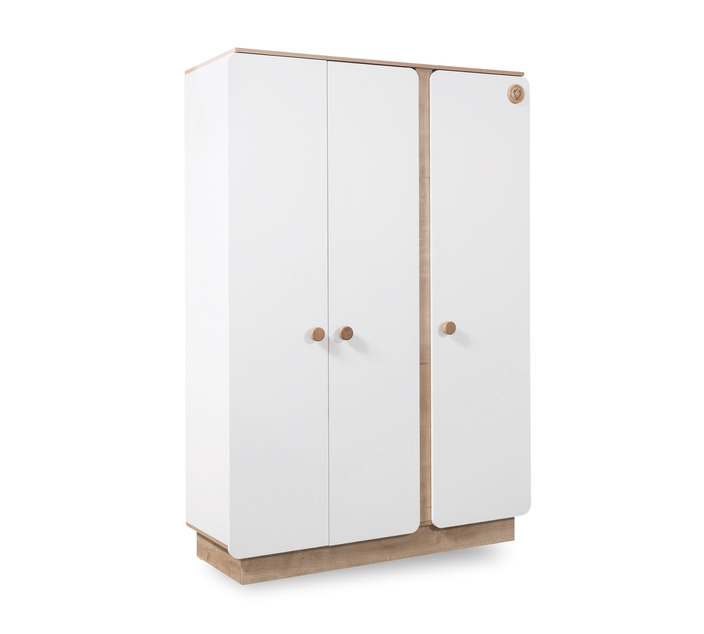 NATURA BABY 3-door wardrobe