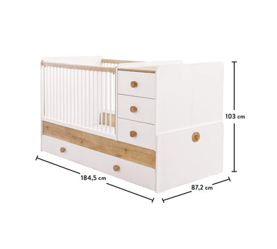 NATURA BABY Expandable cot