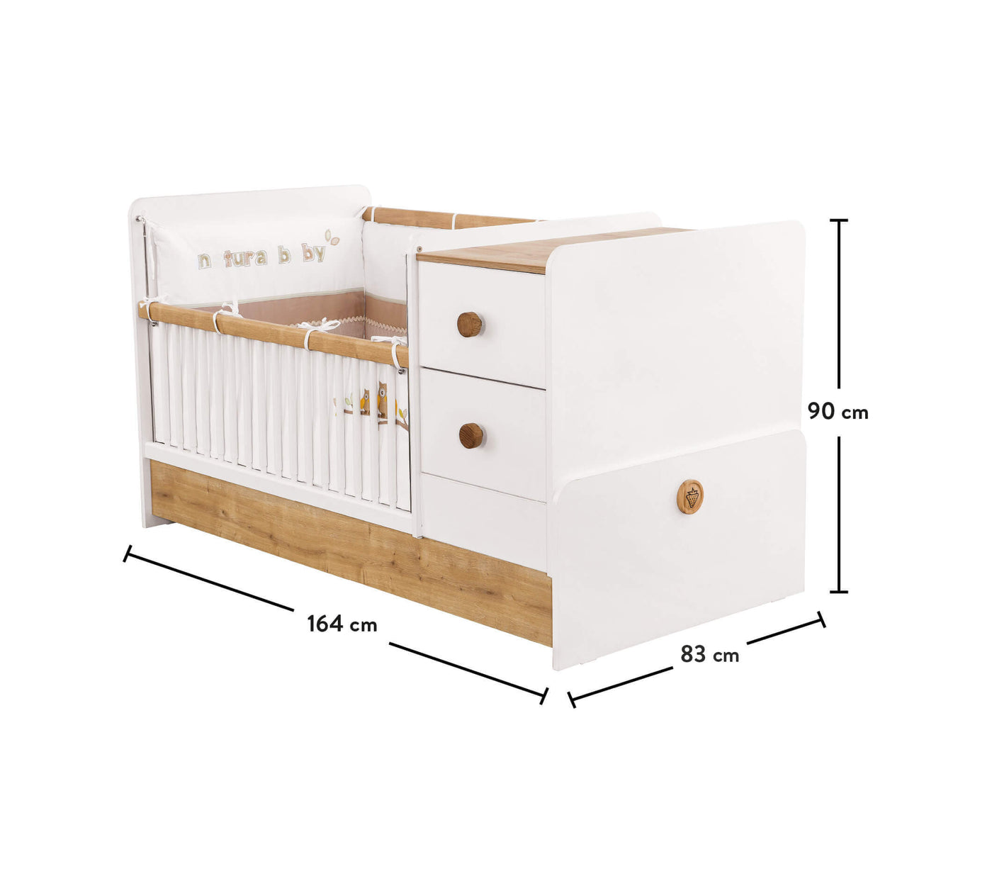 NATURA BABY Expandable cot