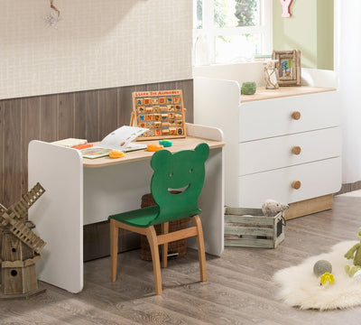 NATURA BABY chest of drawers with table