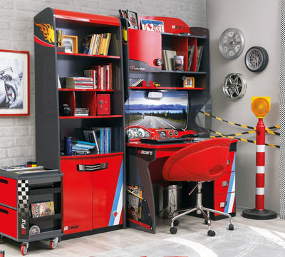 طاوله دراسيه + رف CHAMPION DESK WITH UNIT