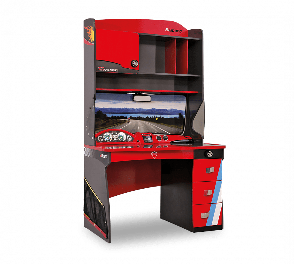 طاوله دراسيه + رف CHAMPION DESK WITH UNIT