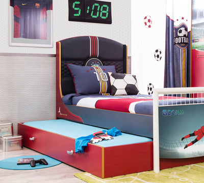 Football extra zipper bed