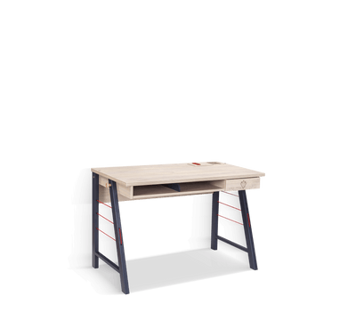 TRIO medium study table with shelves