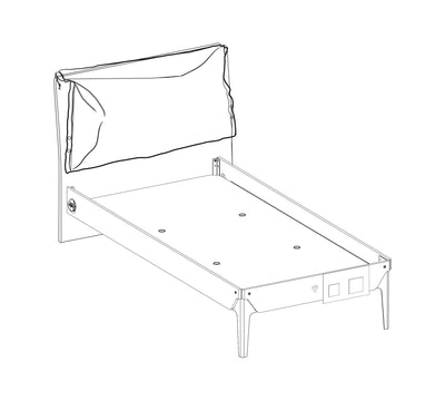 TRIO Bed (120X200 cm)