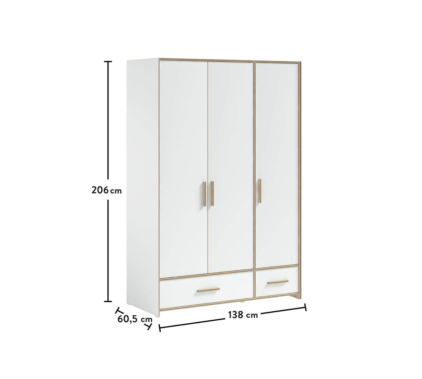 MODERA 3-door wardrobe