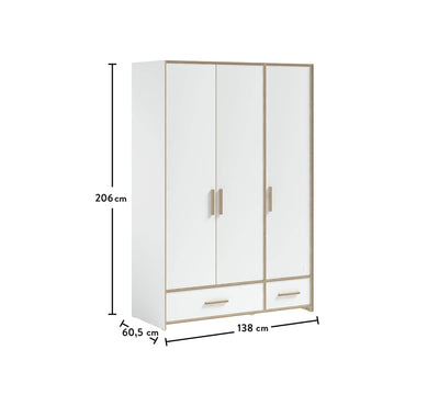 MODERA 3-door wardrobe