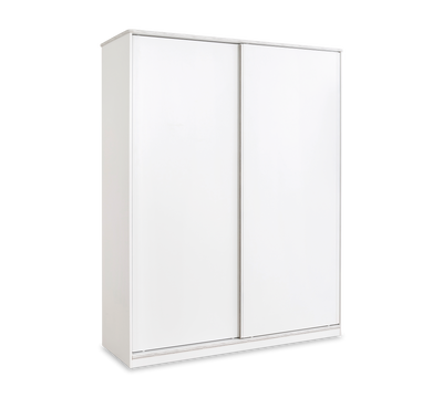 WHITE sliding door wardrobe