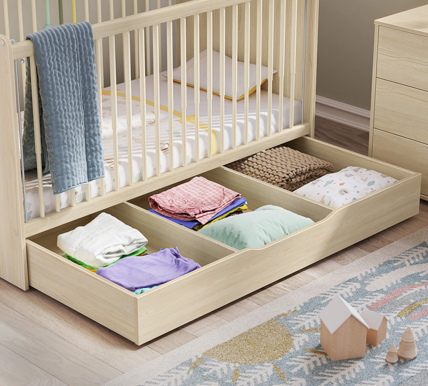 MONTES NATURAL Pull-out drawer