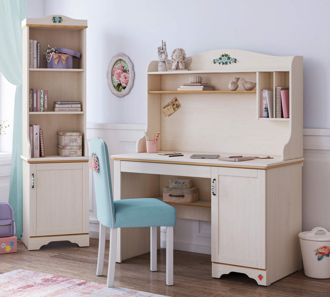 FLORA (New) Office table with shelf