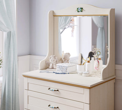 FLORA (NEW) Dresser with mirror