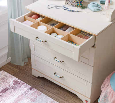 FLORA (NEW) Dresser with mirror