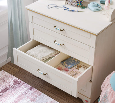 FLORA (NEW) Dresser with mirror