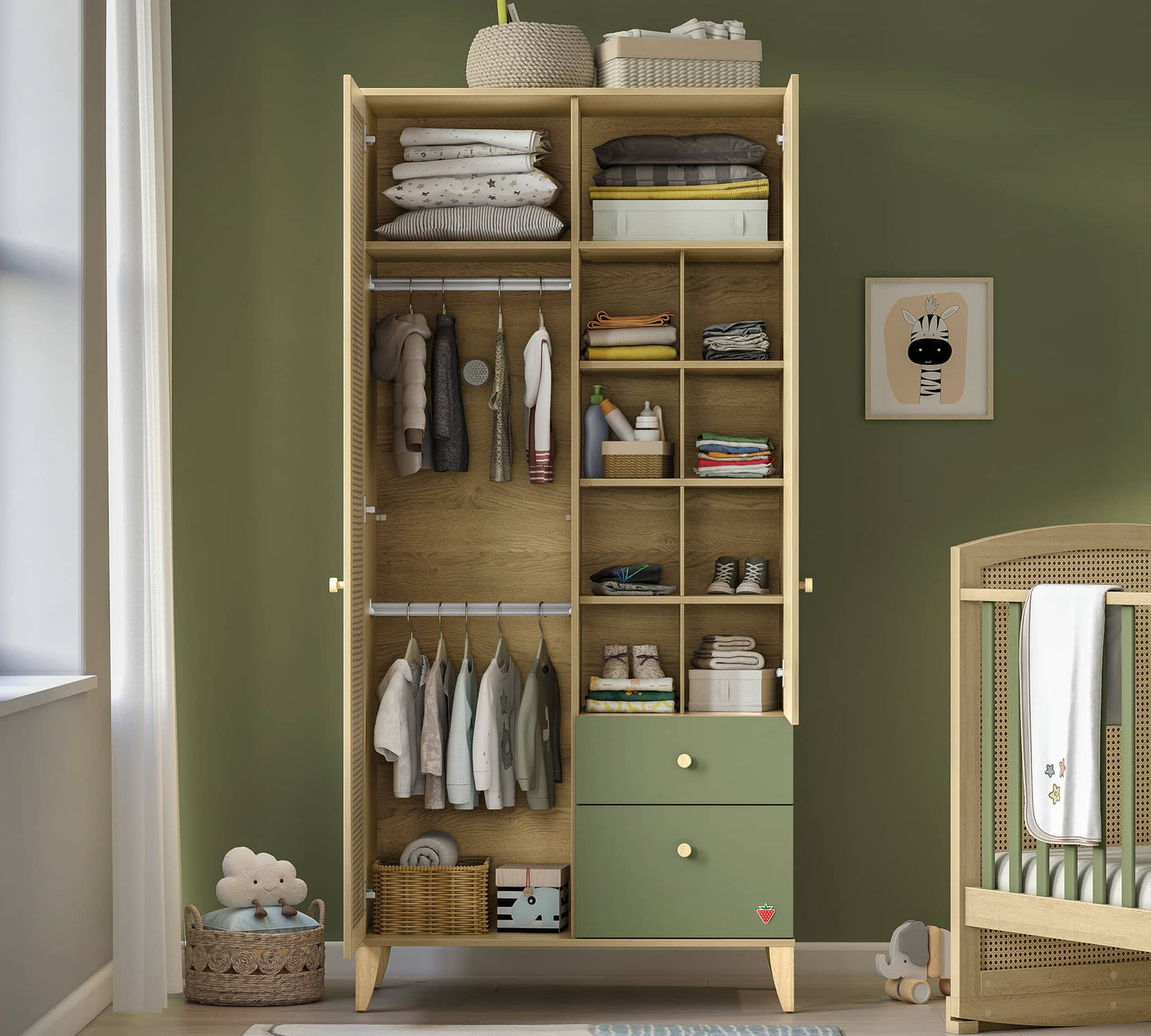 Baby hotsell wardrobe argos