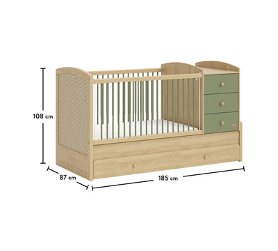 LOOF BABY expandable baby bed