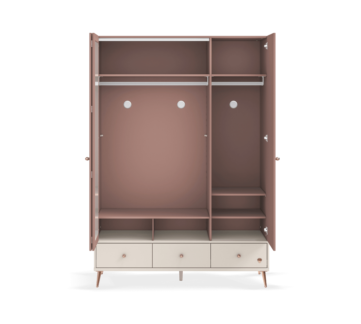 ELEGANCE 3-door wardrobe