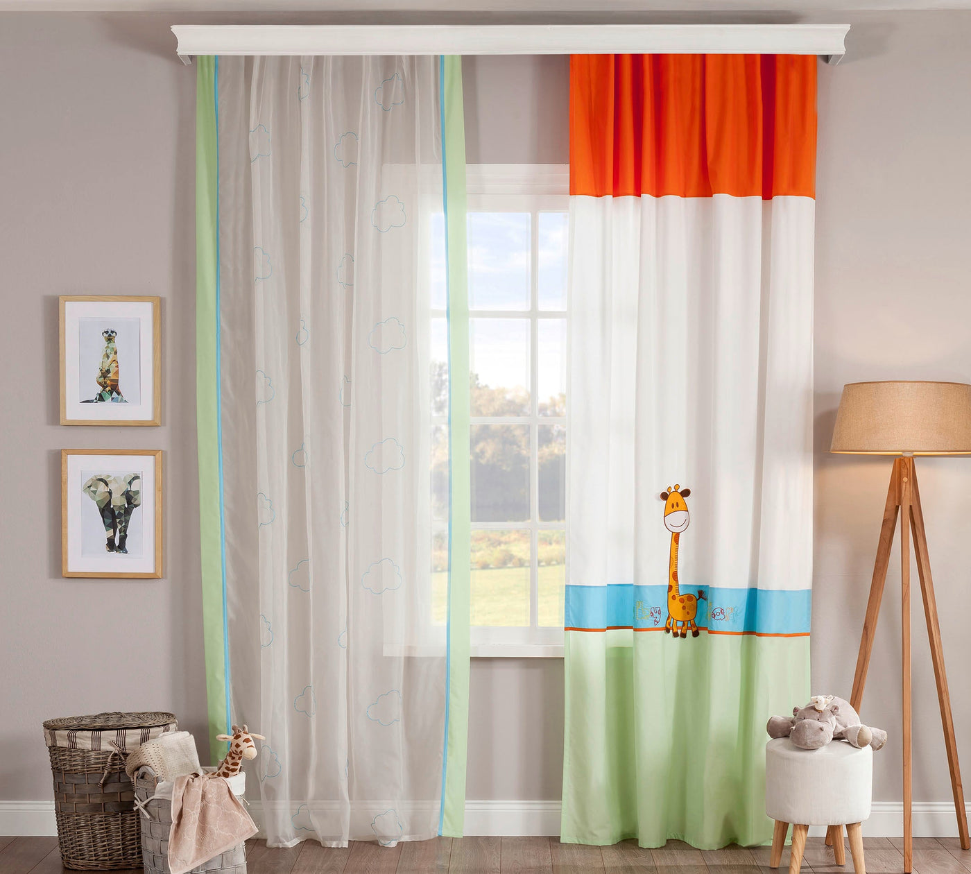 Baby Safari Curtain