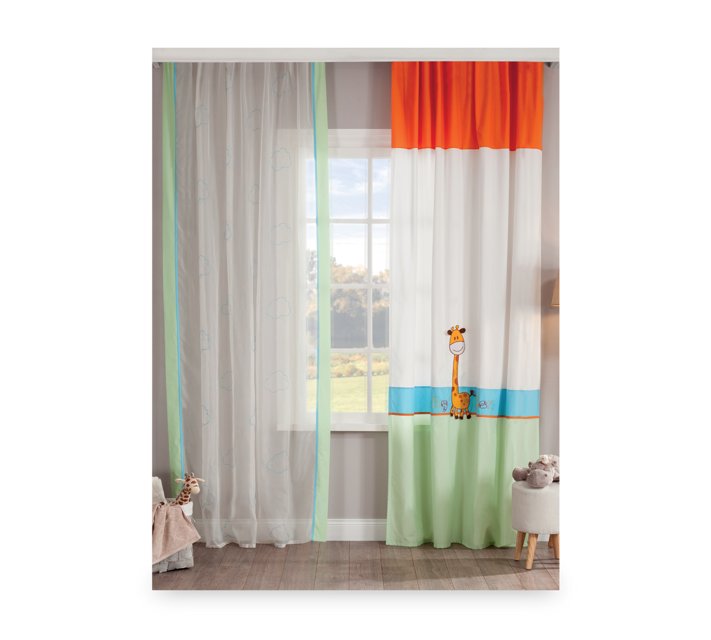 Baby Safari Curtain