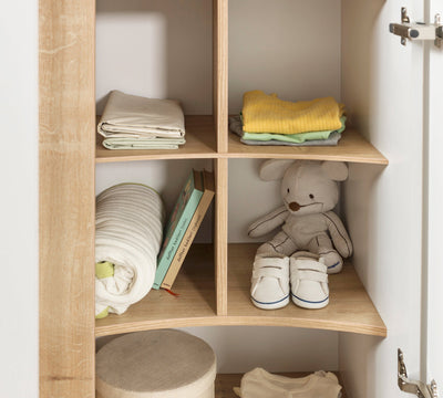 NATURA BABY 3-door wardrobe