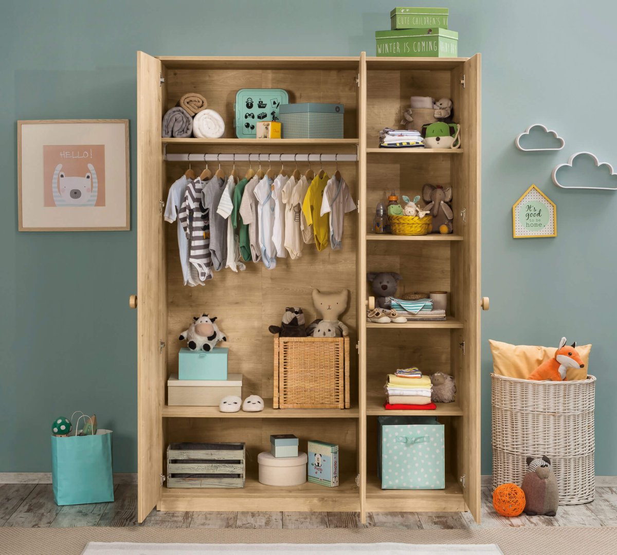 MOCHA خزانة 3 أبواب - Cilek KSAMOCHA خزانة 3 أبواب